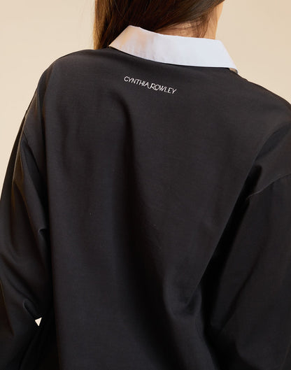 Ardie Printed Rugby Shirt | Cynthia Rowley Clothing