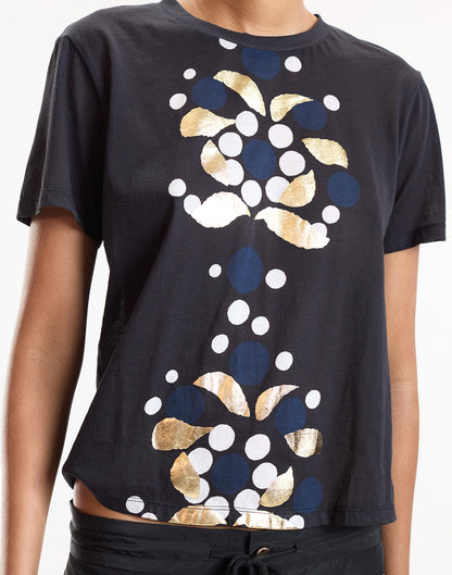 Foil Printed Tee | Cynthia Rowley Clothing