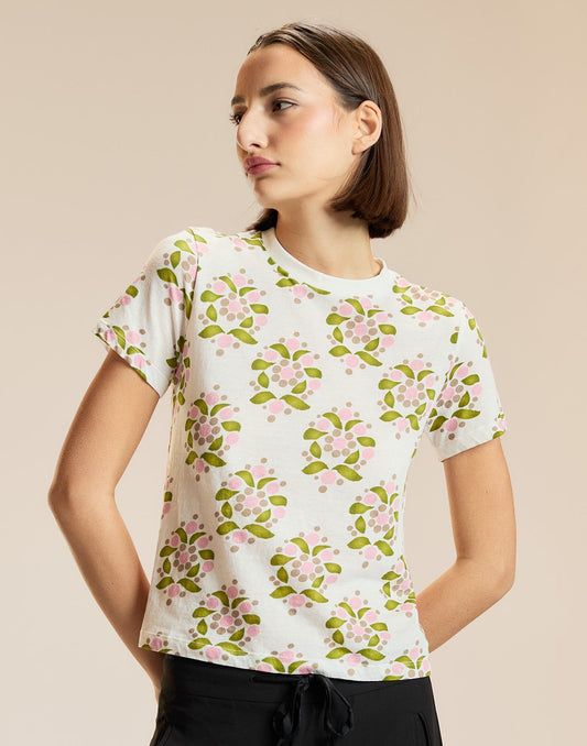 Bloom Everyday Tee | Cynthia Rowley Clothing