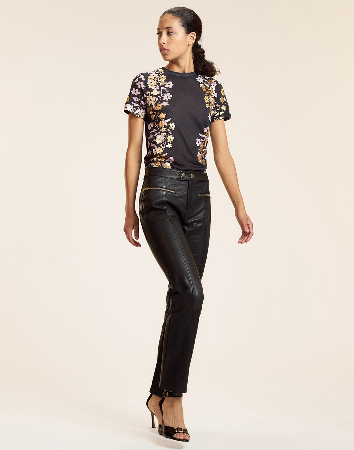 Foil Printed Tee | Cynthia Rowley Clothing|Sale