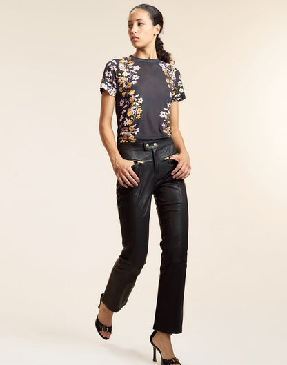 Foil Printed Tee | Cynthia Rowley Clothing|Sale