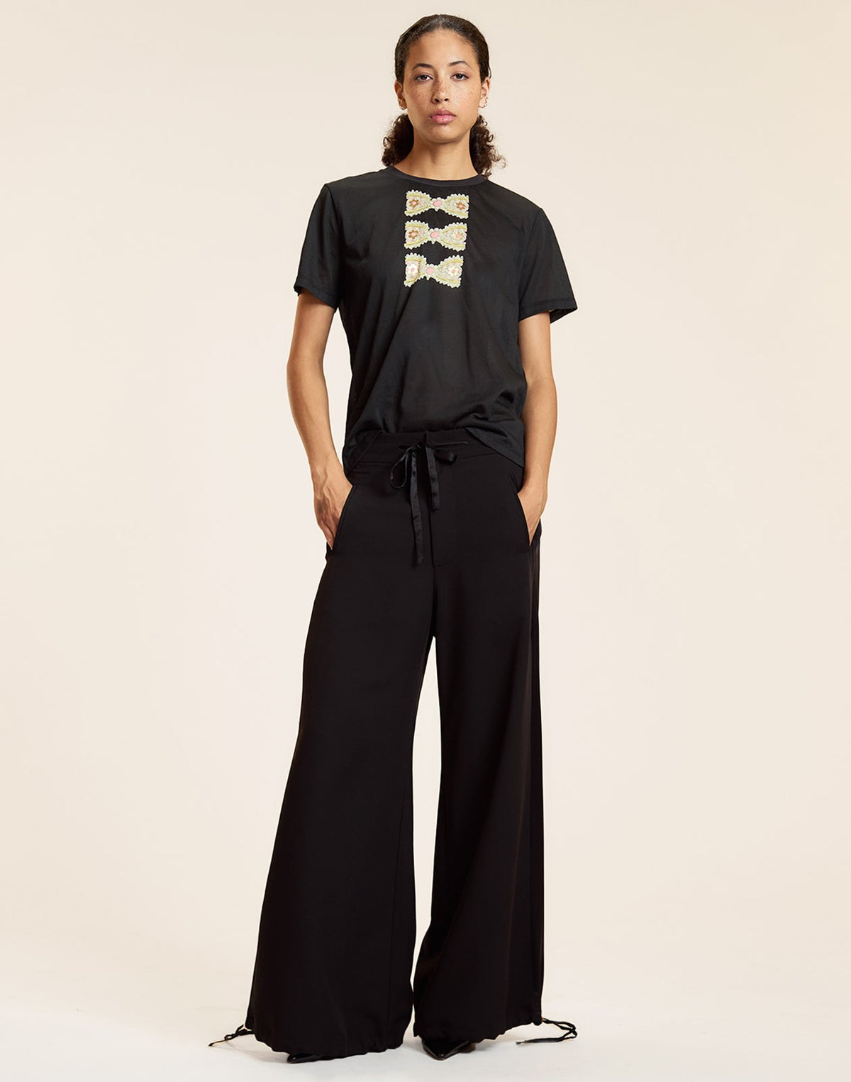 Foil Printed Tee | Cynthia Rowley Clothing|Sale