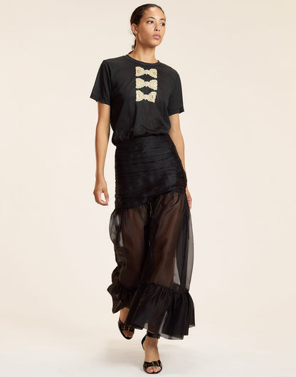 Foil Printed Tee | Cynthia Rowley Clothing|Sale