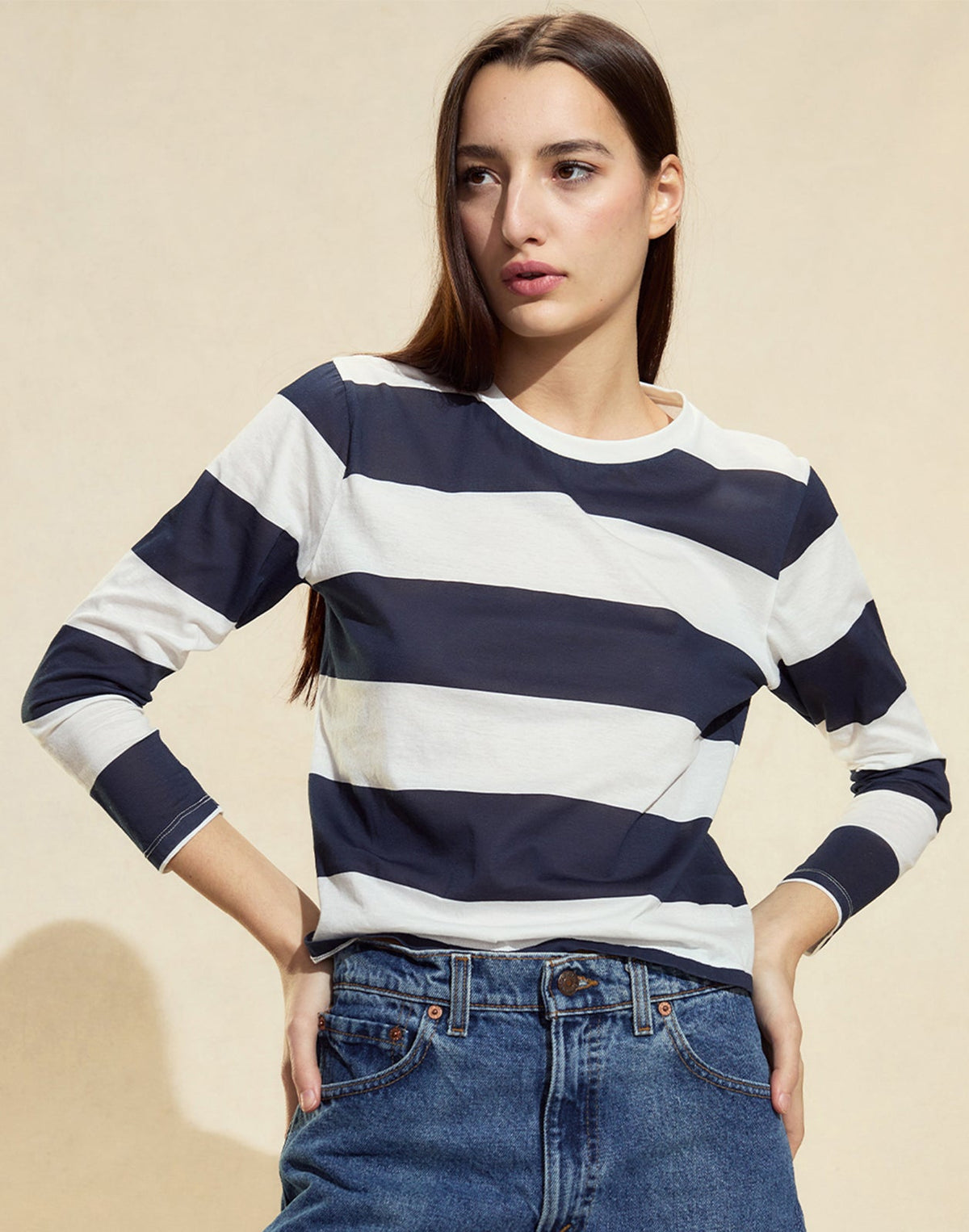 Long Sleeve Everyday Tee | Cynthia Rowley Clothing