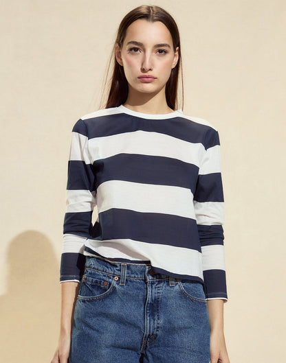 Long Sleeve Everyday Tee | Cynthia Rowley Clothing