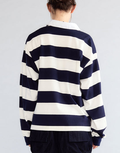 Ardie Striped Rugby Shirt | Cynthia Rowley Clothing