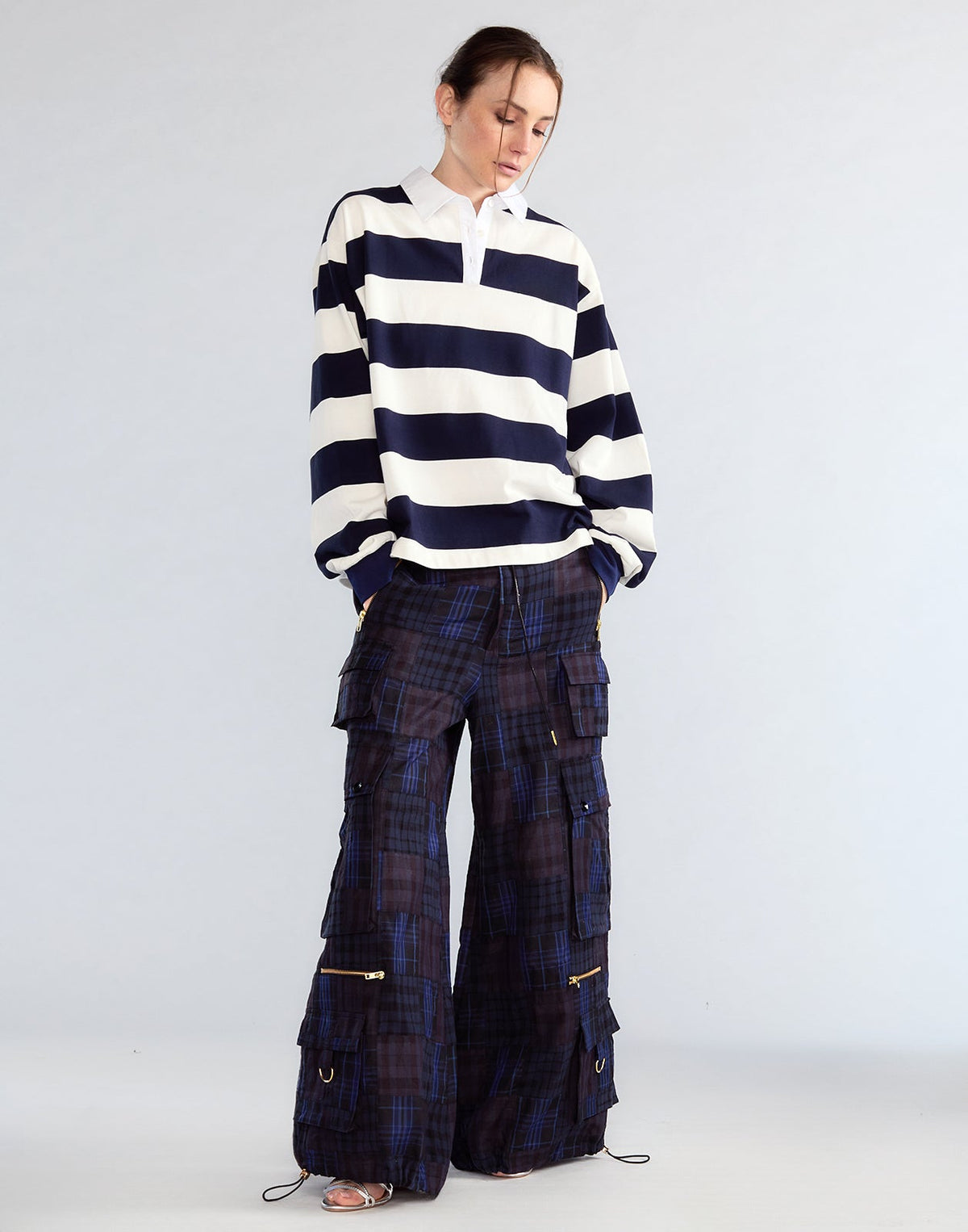 Ardie Striped Rugby Shirt | Cynthia Rowley Clothing