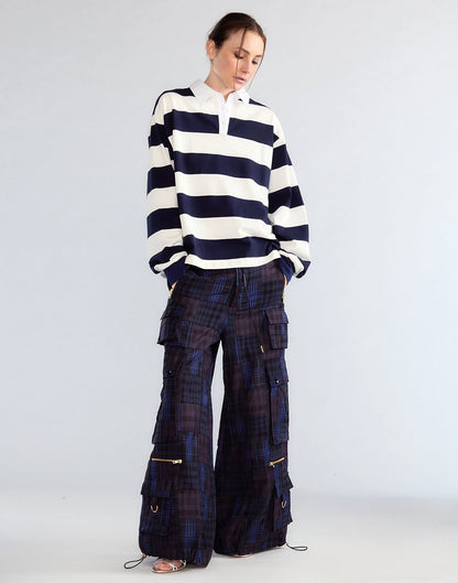 Ardie Striped Rugby Shirt | Cynthia Rowley Clothing
