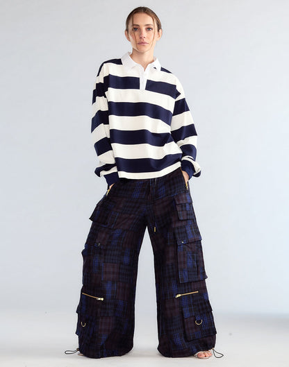 Ardie Striped Rugby Shirt | Cynthia Rowley Clothing