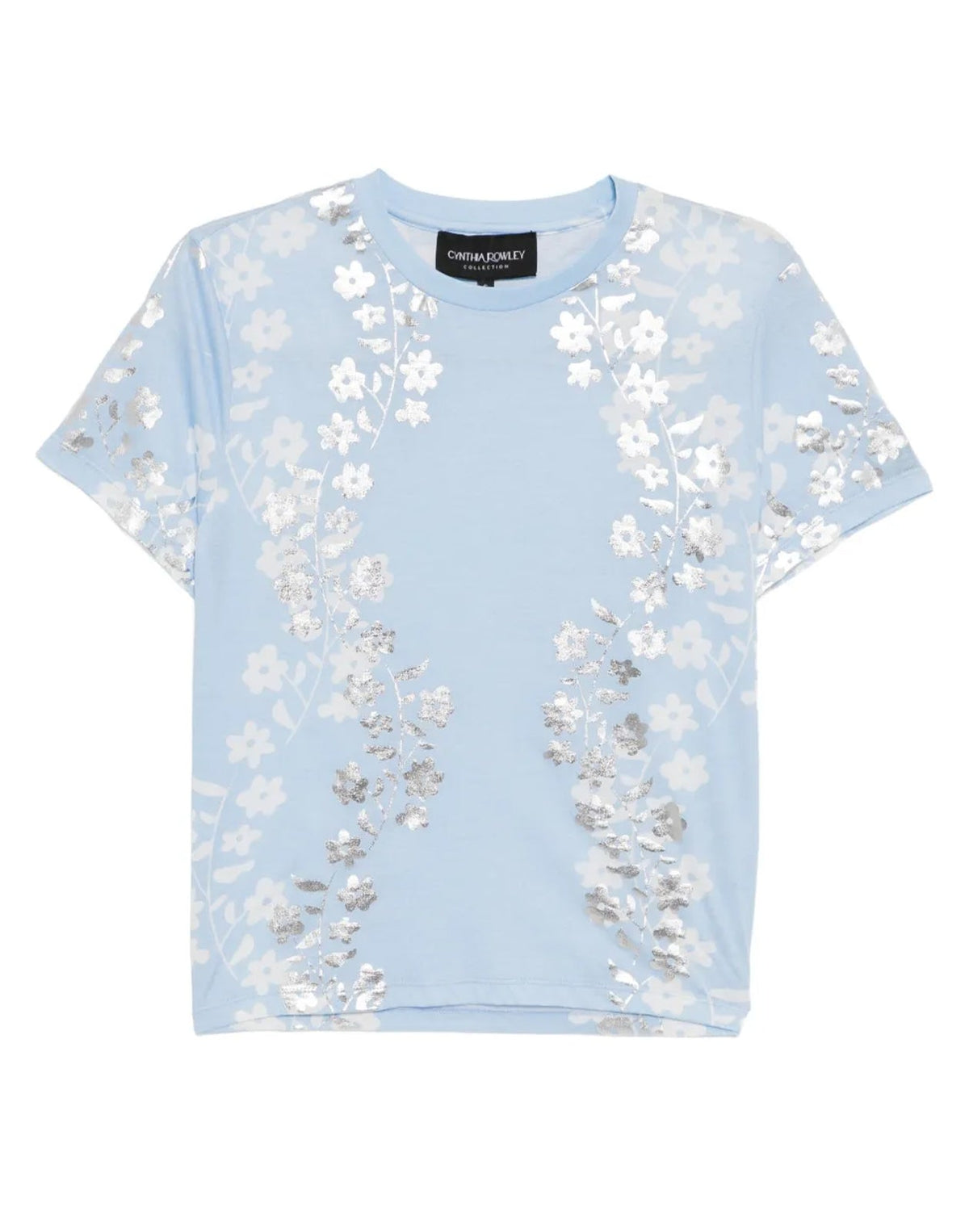 Foil Printed Tee | Cynthia Rowley Clothing|Sale