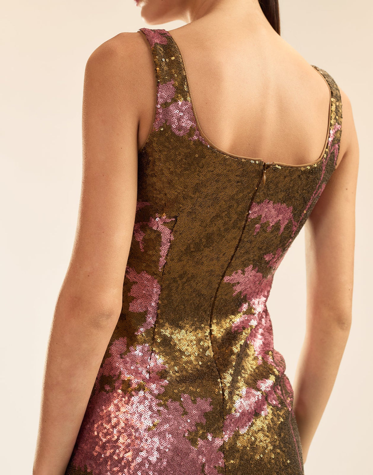 Golden Hour Sequin Dress | Cynthia Rowley Clothing