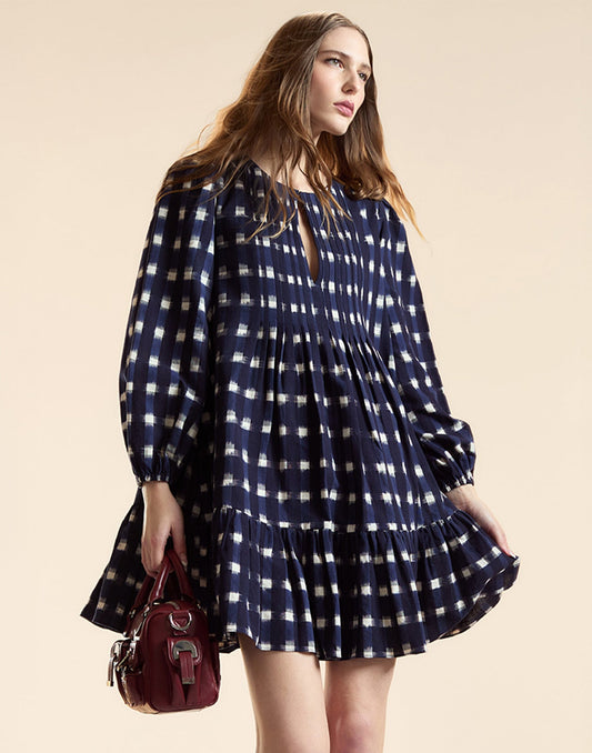 Ingrid Pintuck Dress | Cynthia Rowley Clothing|Sale