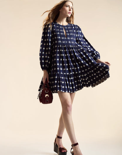 Ingrid Pintuck Dress | Cynthia Rowley Clothing|Sale