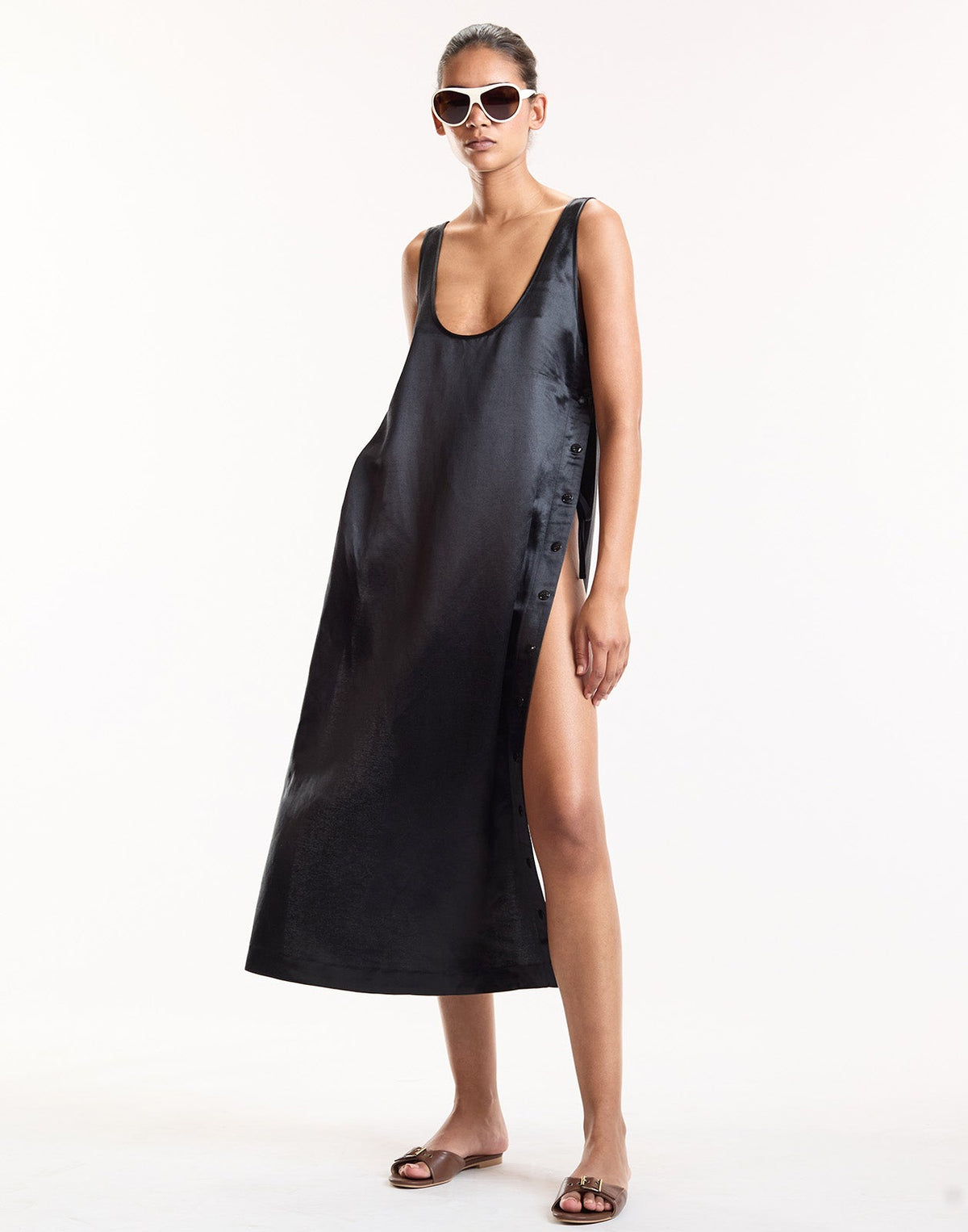 Breakaway Snap Dress | Cynthia Rowley Clothing