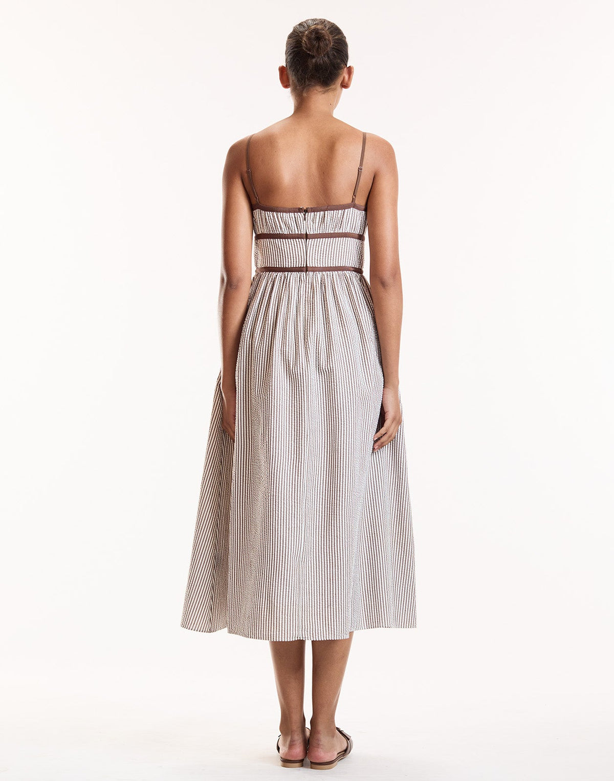 Clara Seersucker Dress | Cynthia Rowley Clothing
