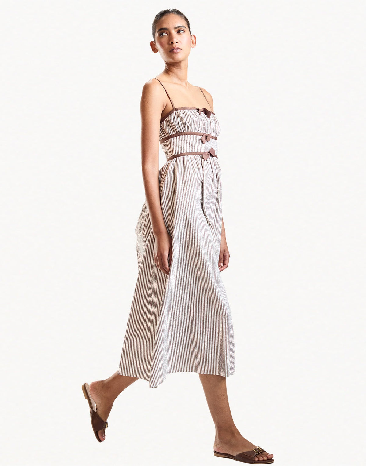 Clara Seersucker Dress | Cynthia Rowley Clothing