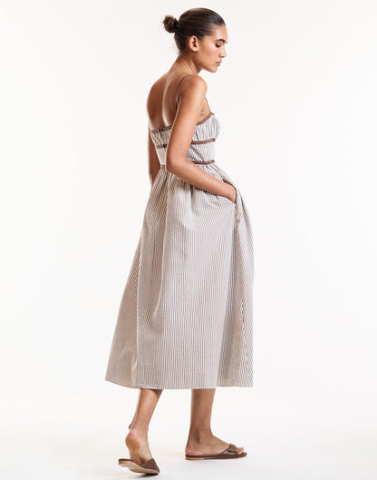 Clara Seersucker Dress | Cynthia Rowley Clothing