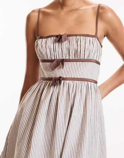 Clara Seersucker Dress | Cynthia Rowley Clothing