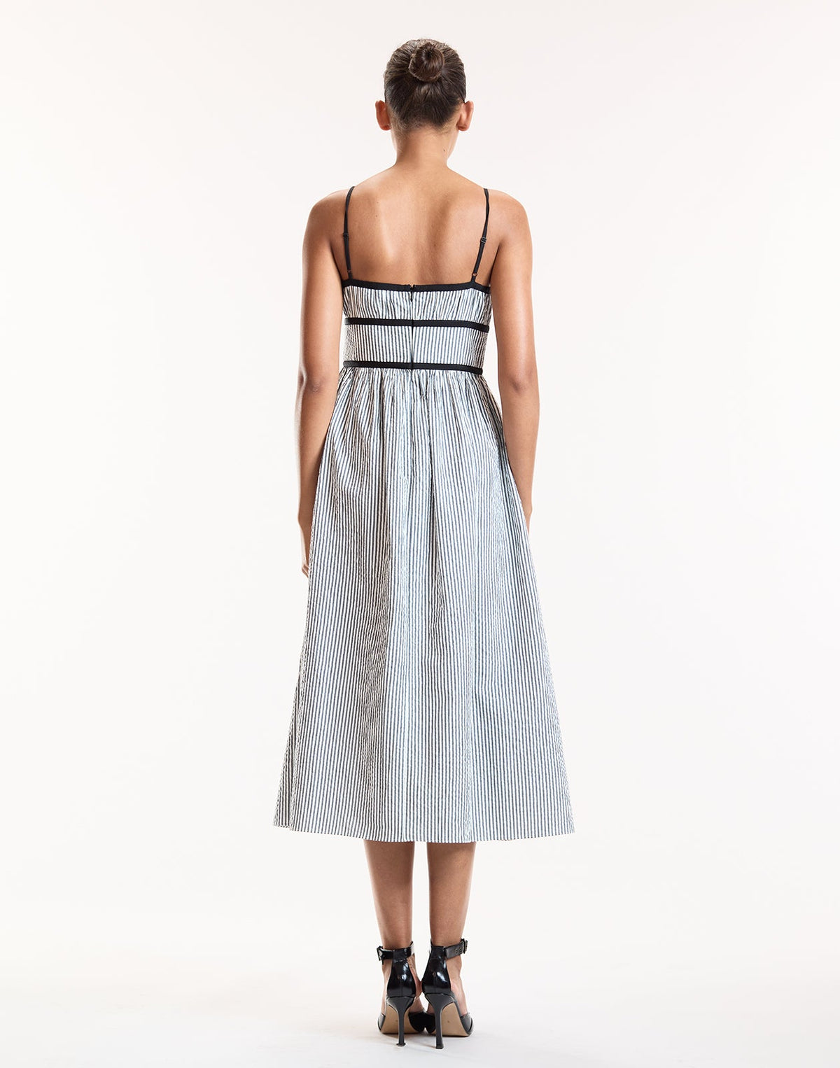 Clara Seersucker Dress | Cynthia Rowley Clothing
