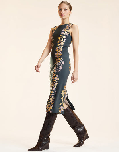 Sleeveless Bonded Dress | Cynthia Rowley Clothing