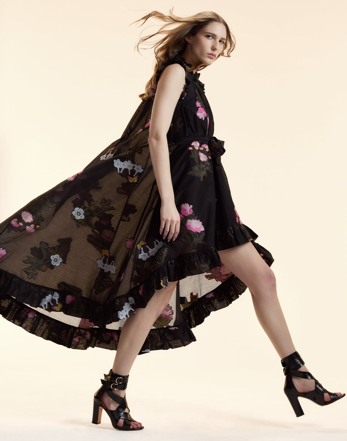 Fil Coupe High Low Dress | Cynthia Rowley Clothing|Sale