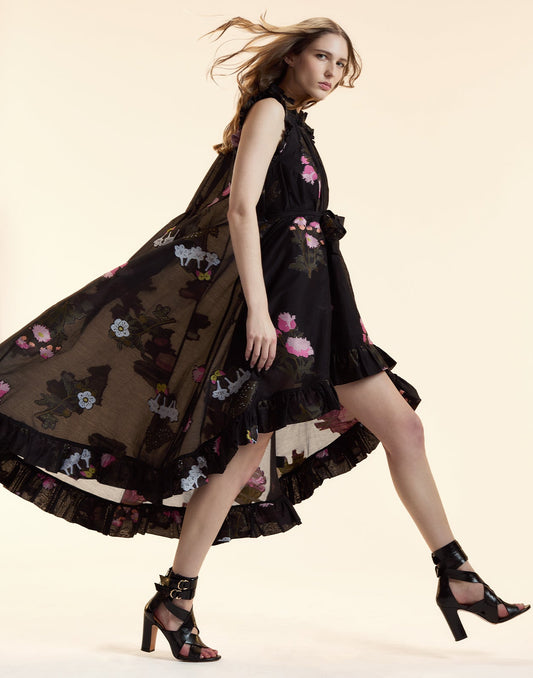 Fil Coupe High Low Dress | Cynthia Rowley Clothing|Sale