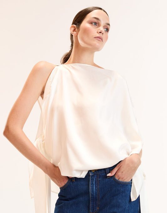Windswept Tie Top | Cynthia Rowley Clothing