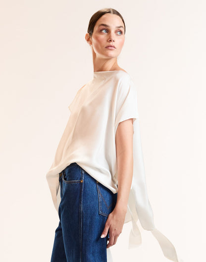 Windswept Tie Top | Cynthia Rowley Clothing