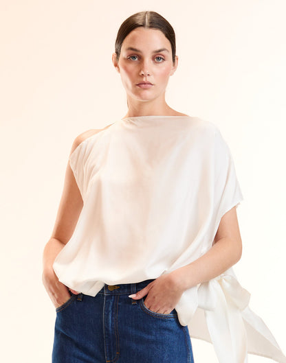 Windswept Tie Top | Cynthia Rowley Clothing