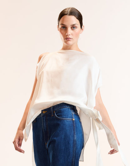 Windswept Tie Top | Cynthia Rowley Clothing