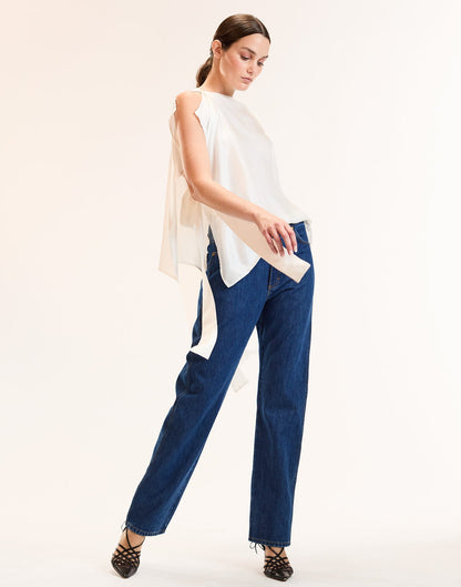 Windswept Tie Top | Cynthia Rowley Clothing