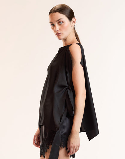 Windswept Tie Top | Cynthia Rowley Clothing
