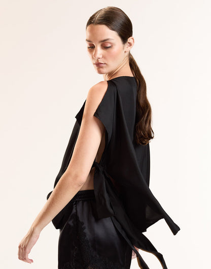 Windswept Tie Top | Cynthia Rowley Clothing