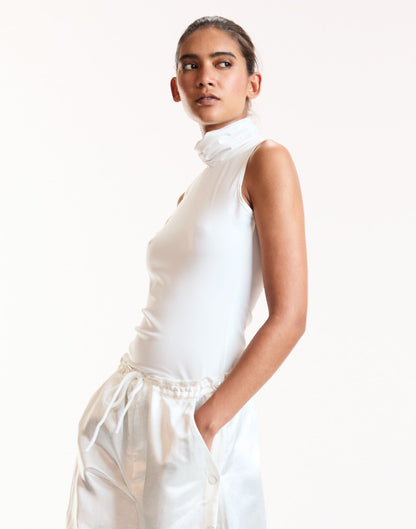 Sutton Sleeveless Turtleneck | Cynthia Rowley Clothing