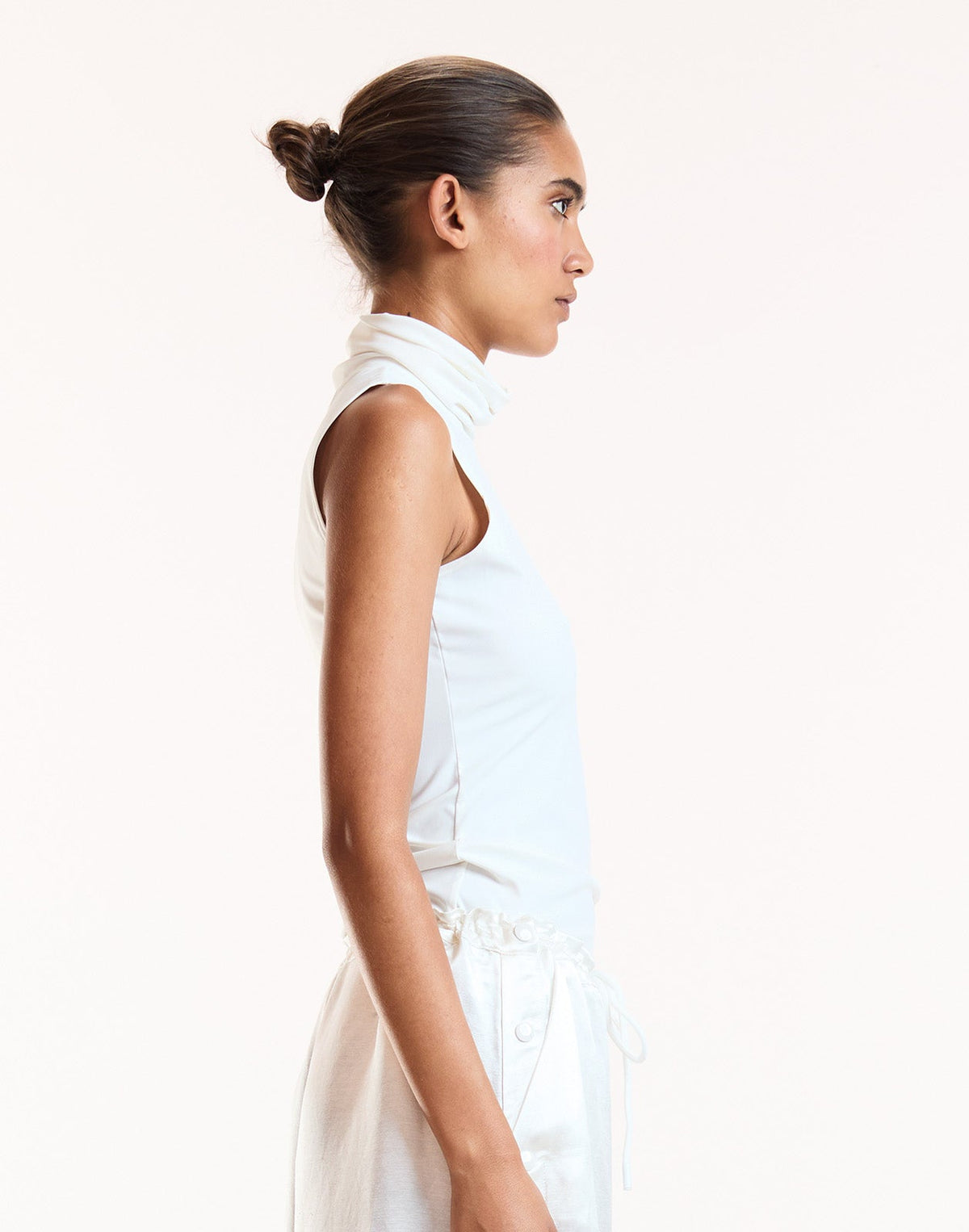 Sutton Sleeveless Turtleneck | Cynthia Rowley Clothing