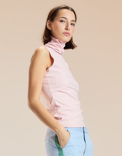 Sutton Sleeveless Turtleneck | Cynthia Rowley Clothing