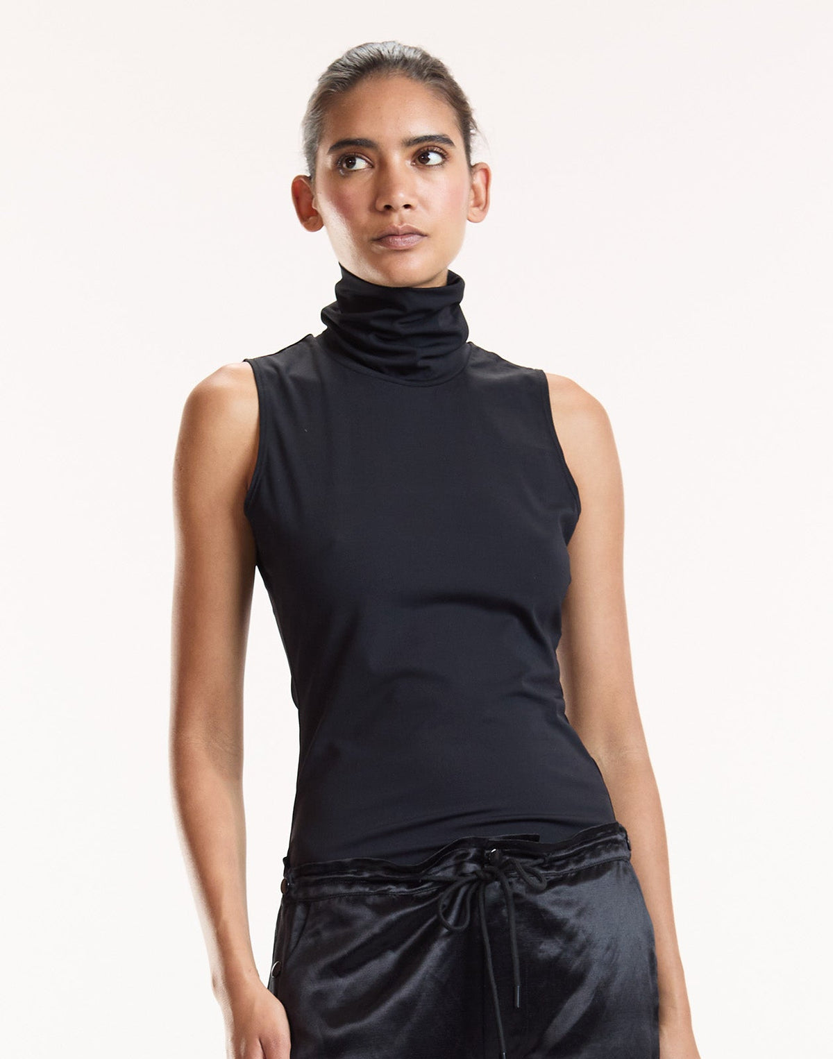 Sutton Sleeveless Turtleneck | Cynthia Rowley Clothing