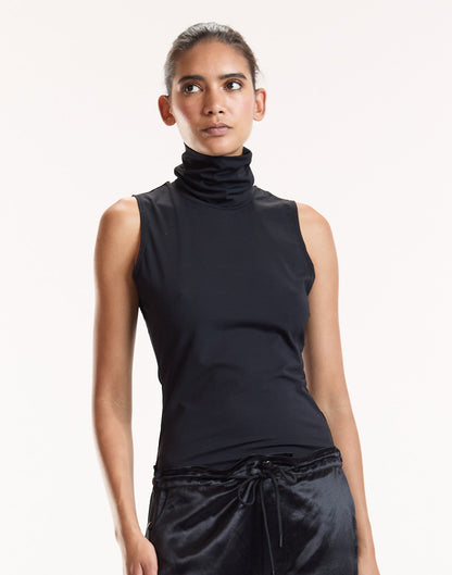 Sutton Sleeveless Turtleneck | Cynthia Rowley Clothing