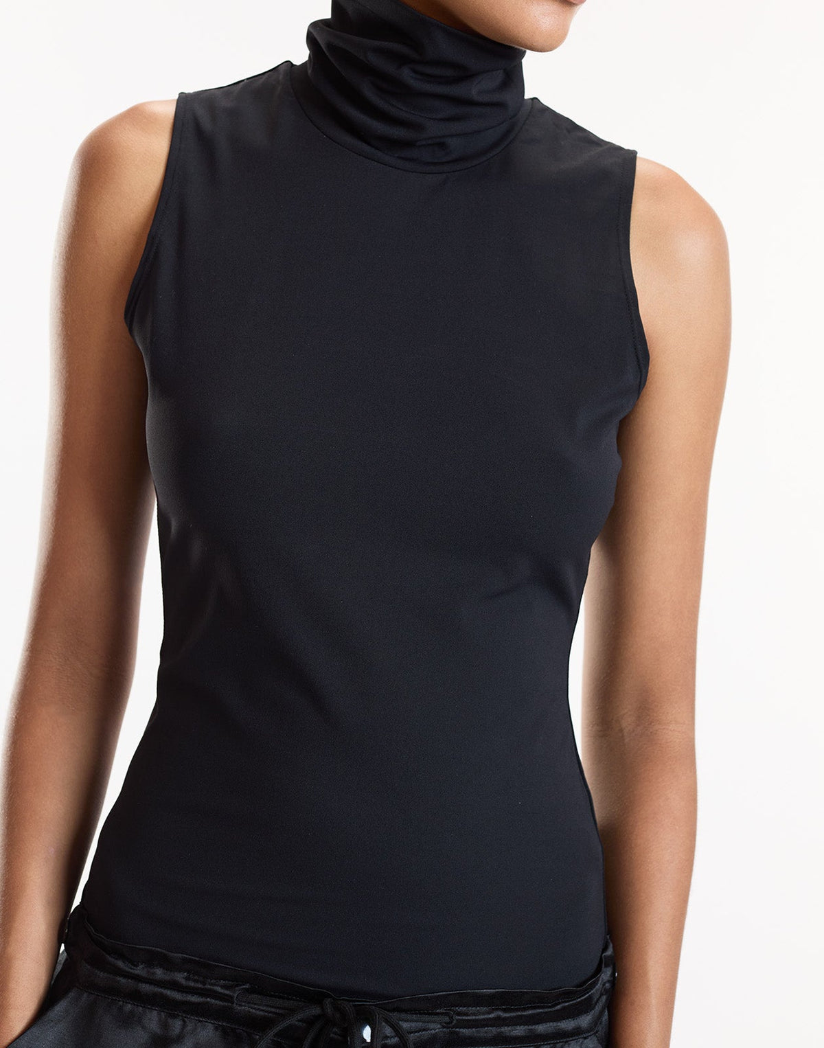 Sutton Sleeveless Turtleneck | Cynthia Rowley Clothing