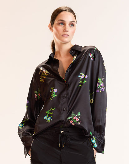 Collectible Silk Shirt | Cynthia Rowley Clothing