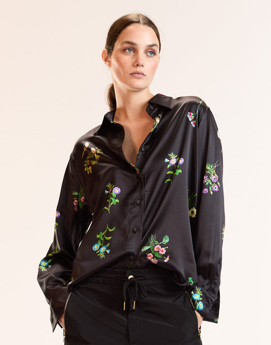 Collectible Silk Shirt | Cynthia Rowley Clothing