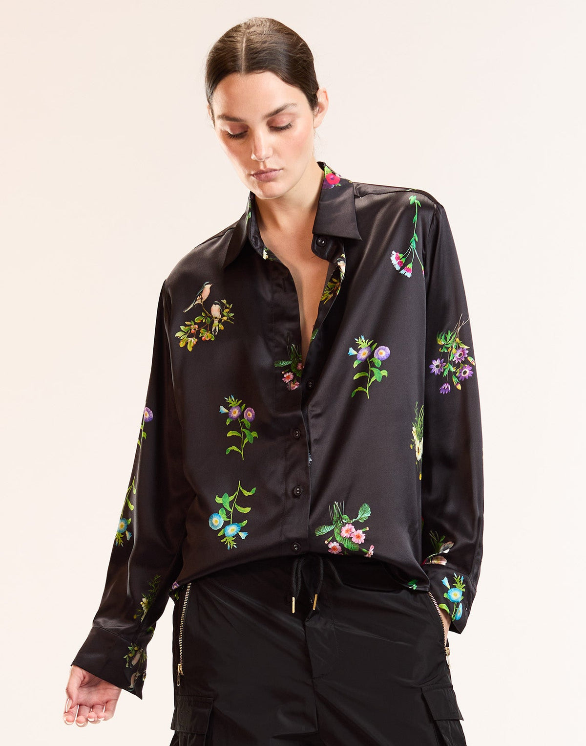 Collectible Silk Shirt | Cynthia Rowley Clothing