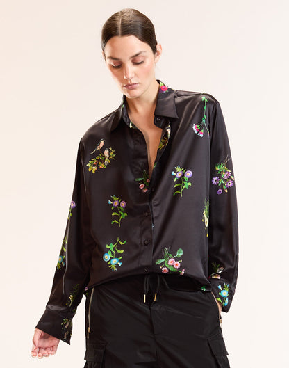 Collectible Silk Shirt | Cynthia Rowley Clothing