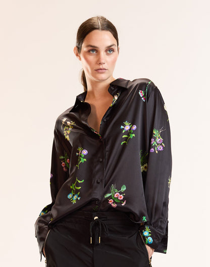 Collectible Silk Shirt | Cynthia Rowley Clothing