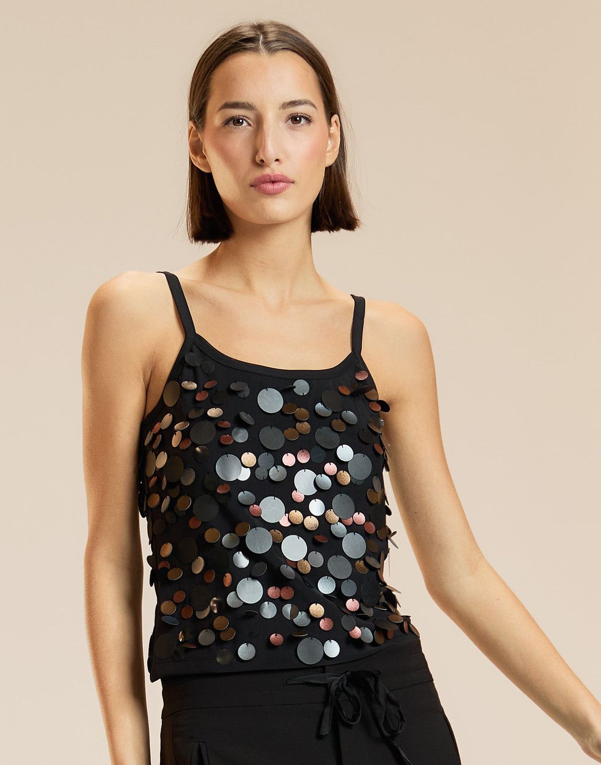 Paola Paillette Cami | Cynthia Rowley Clothing|Sale