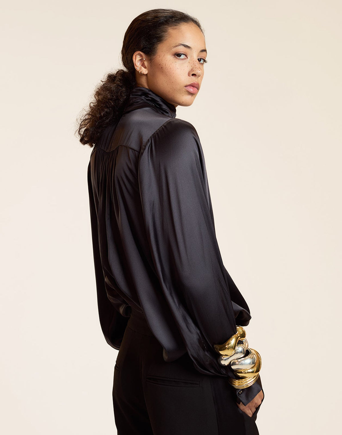 Monroe Silk Blouse | Cynthia Rowley Clothing