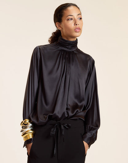 Monroe Silk Blouse | Cynthia Rowley Clothing