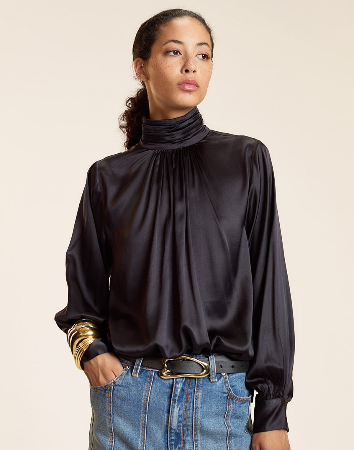 Monroe Silk Blouse | Cynthia Rowley Clothing