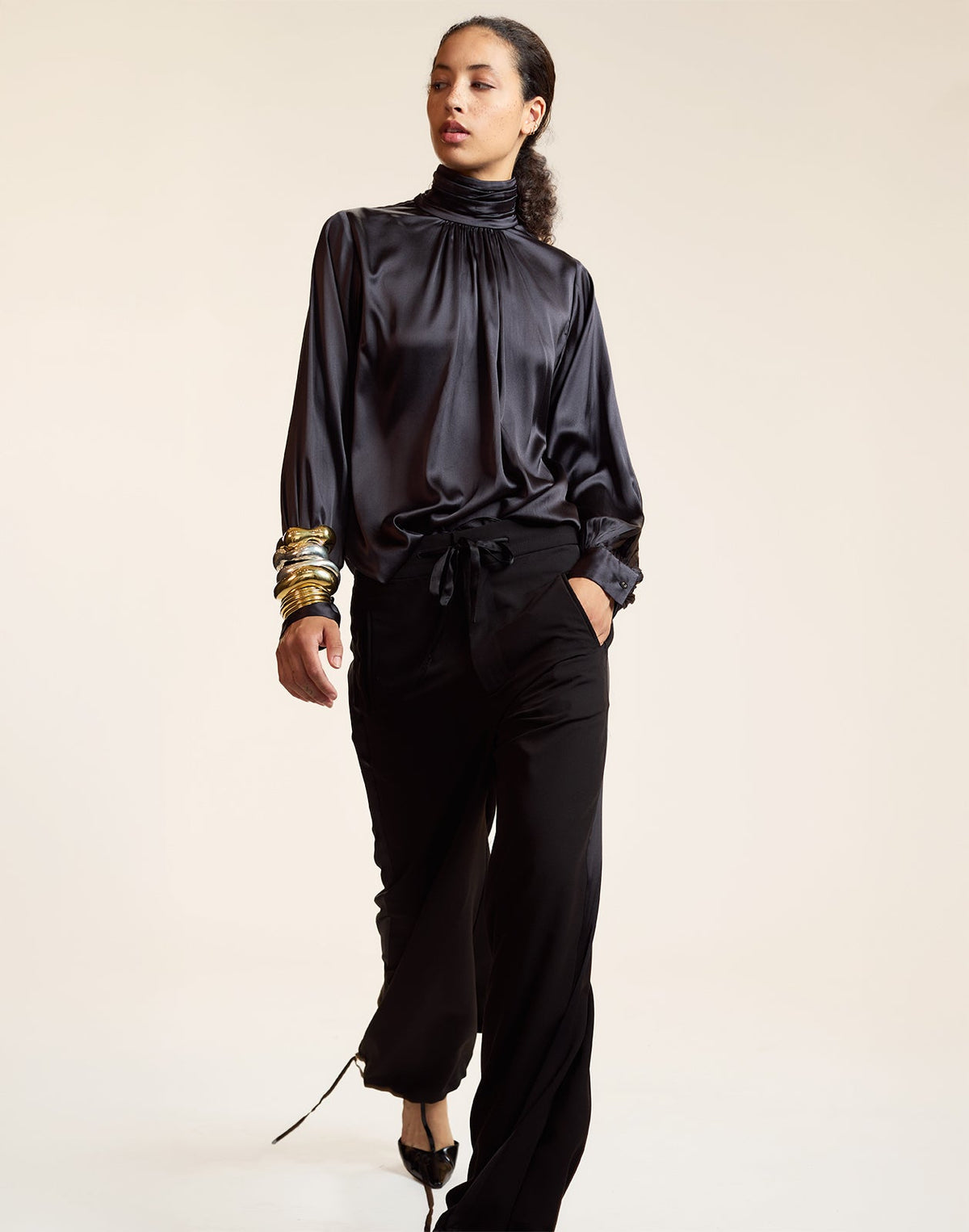 Monroe Silk Blouse | Cynthia Rowley Clothing