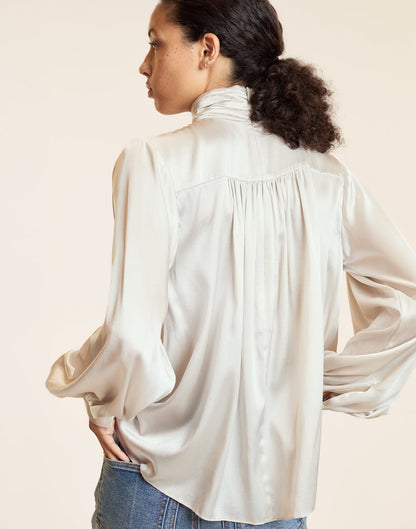 Monroe Silk Blouse | Cynthia Rowley Clothing